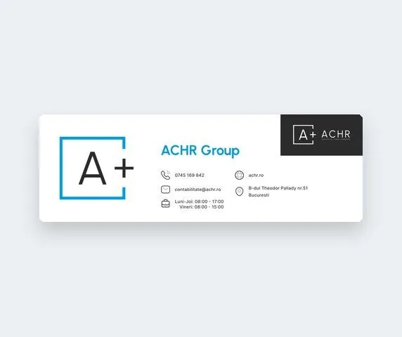ACHR Group business card