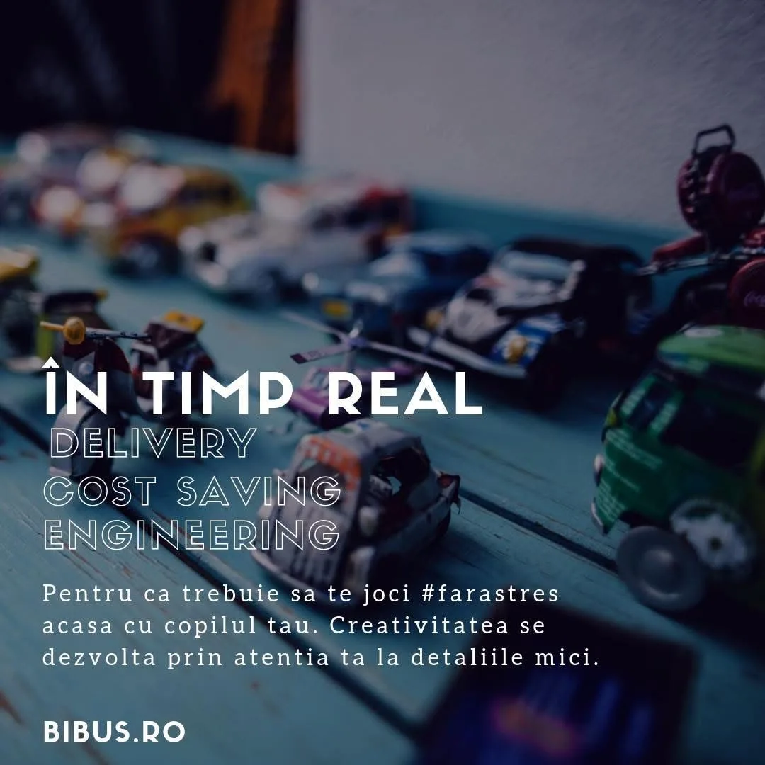 Toy cars on a table, with a message about playing at home with your child, #farastres