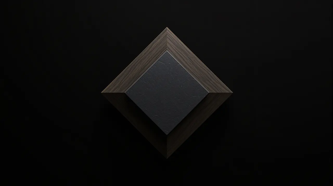 The rhombus as a shape recurring across different eras and materials